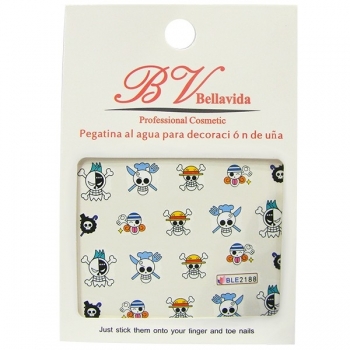 Pegatina al agua