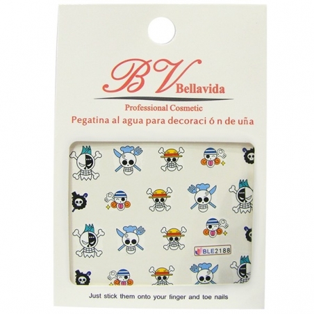 Pegatina al agua