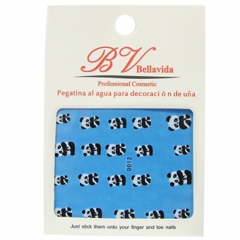 Pegatina al agua
