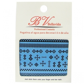 Pegatina al agua