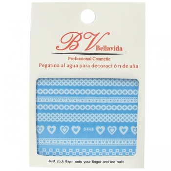 Pegatina al agua