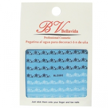 Pegatina al agua