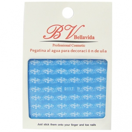 Pegatina al agua