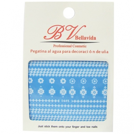 Pegatina al agua