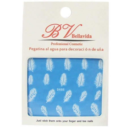 Pegatina al agua