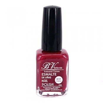 esmalte, normal, bellavida, numero 30, nº 30, 30, rojo, granate, burdeos