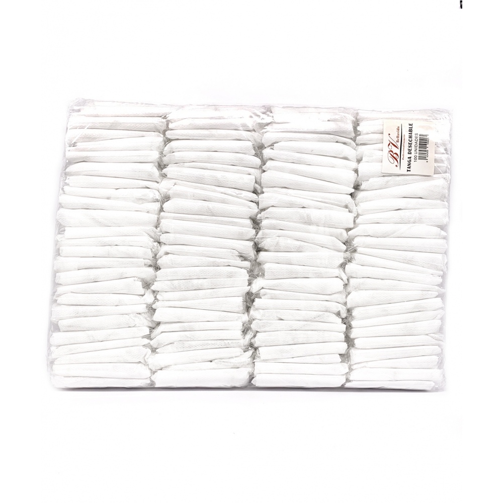 Tanga Desechable Blanco 100 Uds.