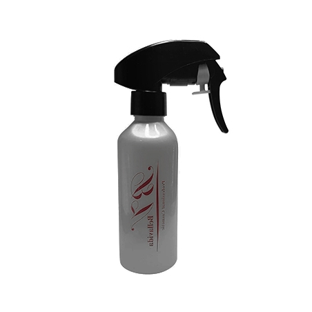 Bote de pulverizador peluqueria gris