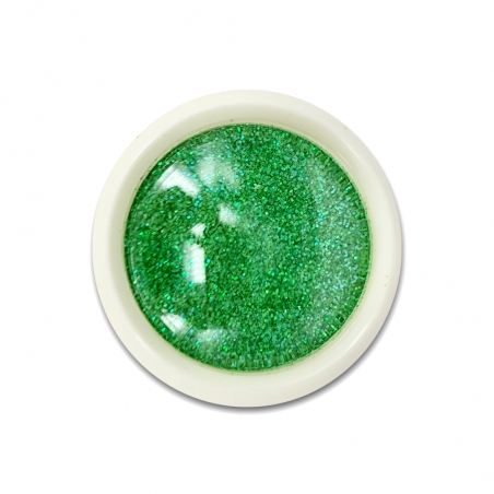 Purpurina de Uñas Verde