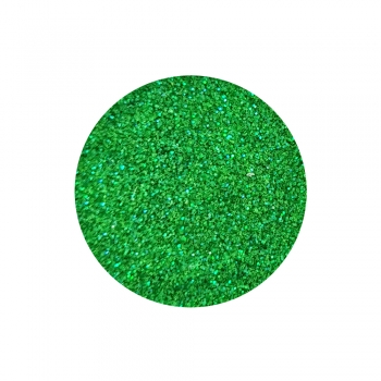 Purpurina de Uñas Verde