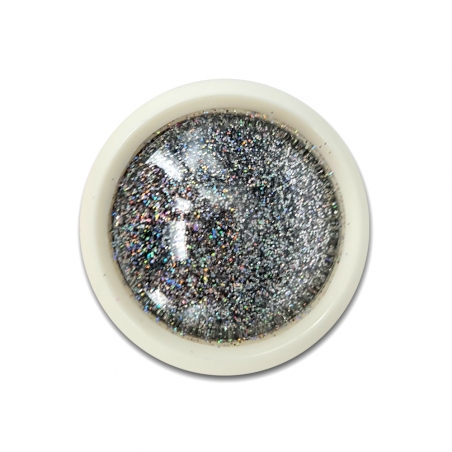 Purpurina de Uñas Plata