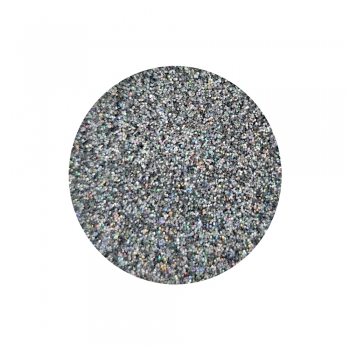 Purpurina de Uñas Plata