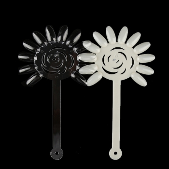 Muestrario 120 Colores Transparente Forma Girasol