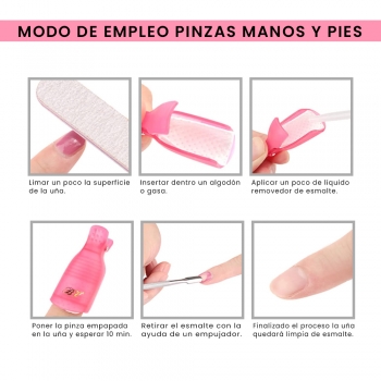 Pack 5 pinzas - Remover