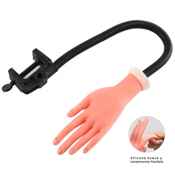 Mano Flexible de Silicona Con Soporte