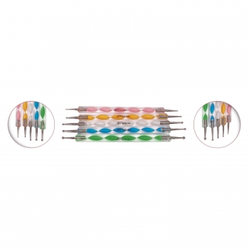 Pack de 5 Punzones Multicolor 075