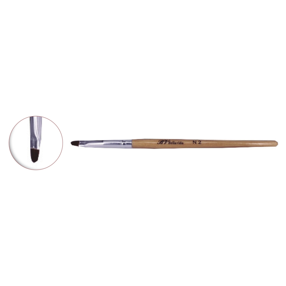 Pincel Gel Madera N2-022