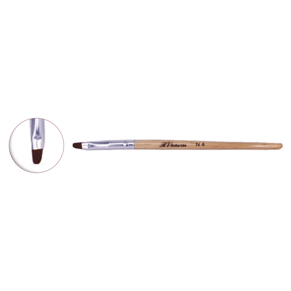 Pincel Gel Madera N4-023