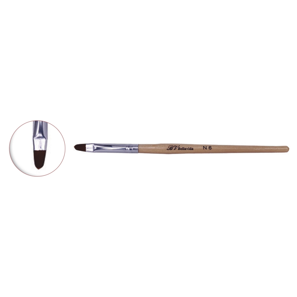 Pincel Gel Madera N6-024