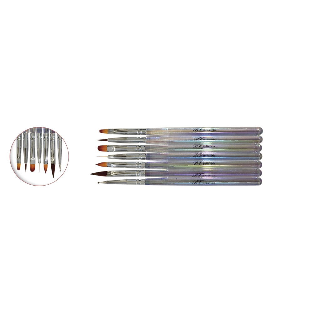 Pincel 081 pack tornasol 6 pinceles y 1 punzon