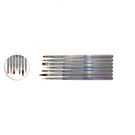 Pincel 081 pack tornasol 6 pinceles y 1 punzon