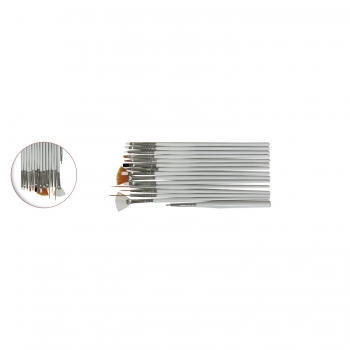 Pincel 082 pack blanco 15 pinceles