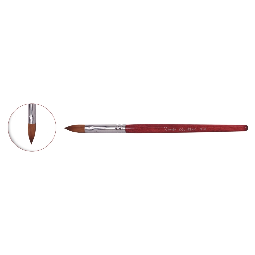 Pincel Kolinsky TG Beauty N16