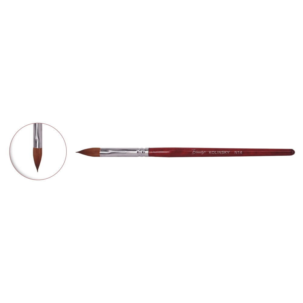 Pincel Kolinsky TG Beauty N14