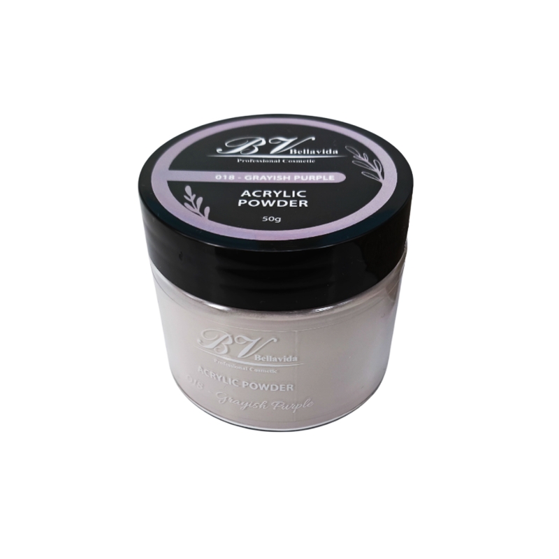 Polvo Acrílico 018 Grayish Purple 50g Polvo Acrílico 018 Grayish Purple 50g