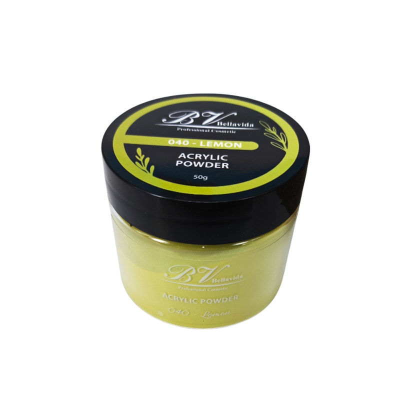 Polvo Acrílico 040 Lemon 50g Polvo Acrílico 040 Lemon 50g