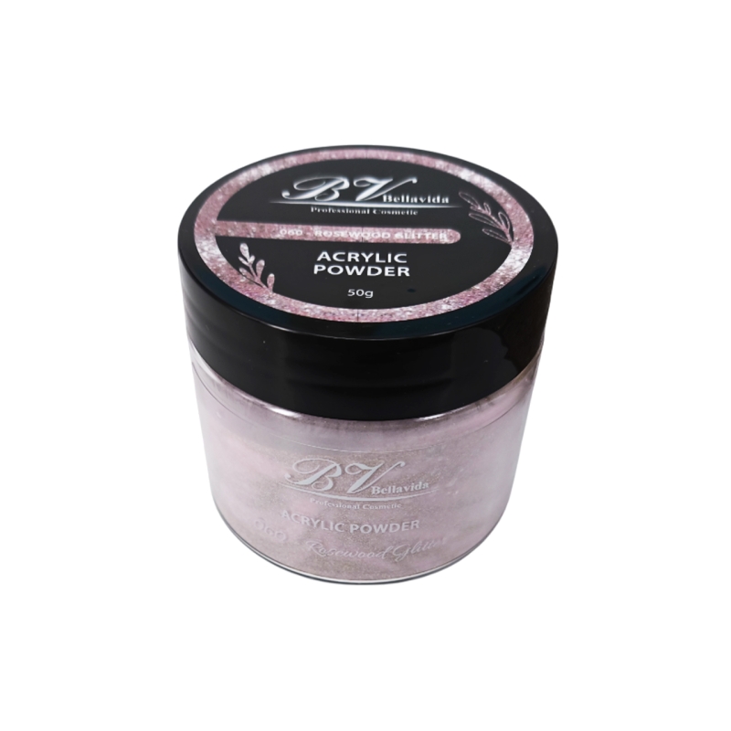 Polvo Acrílico 060 Rose Wood Glitter 50g Polvo Acrílico 060 Rose Wood Glitter 50g