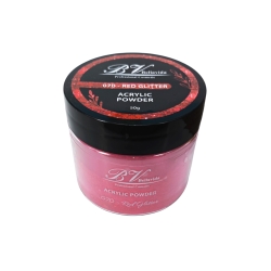 Polvo Acrílico 070 Red Glitter 50g