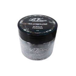 Polvo Acrílico 072 Black Glitter 50g