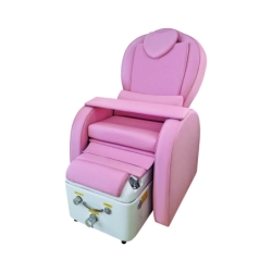 Silla de Manicura Rosa con Masajeador HG-D003